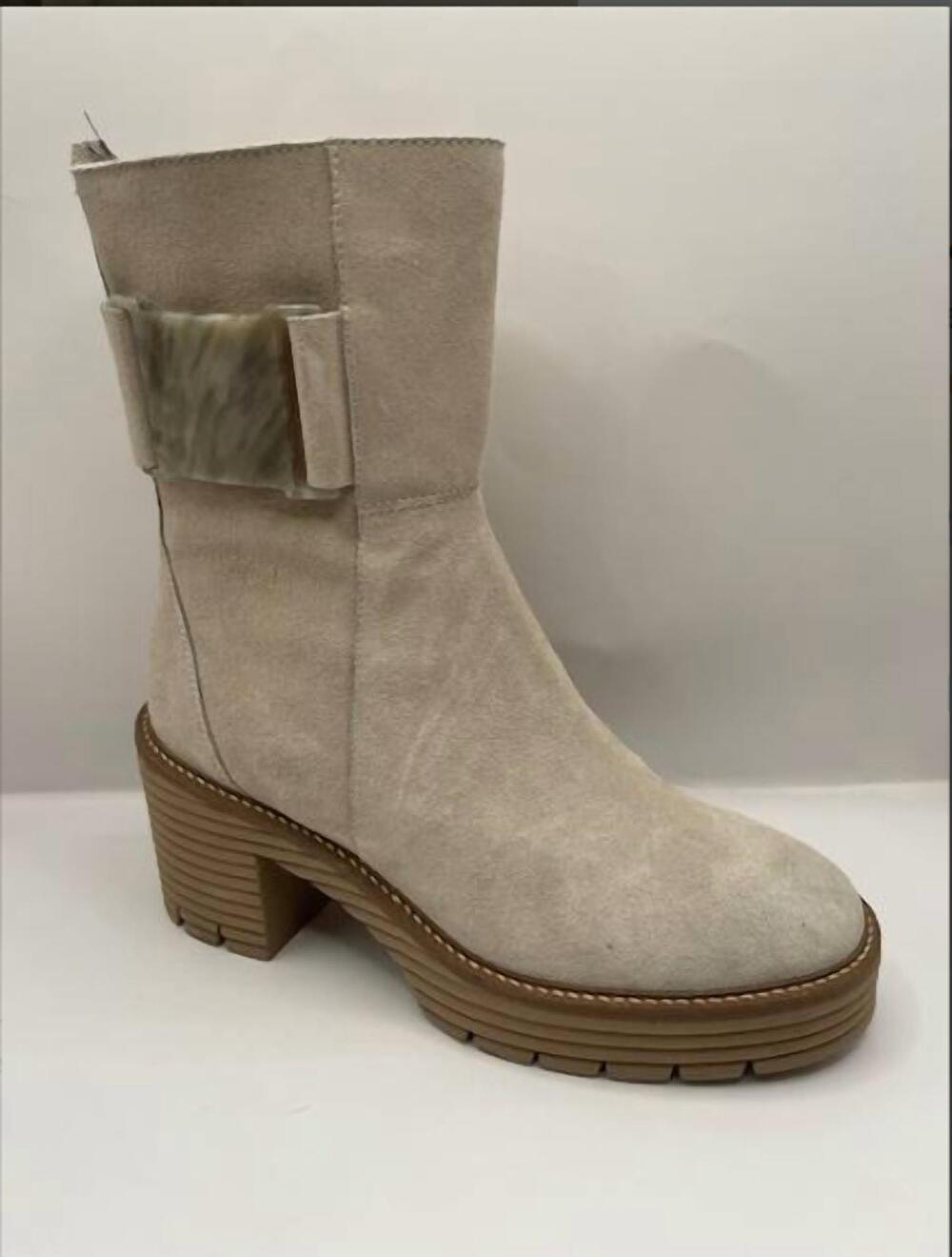 NEW SOFTWAVES women's montez boot in crème